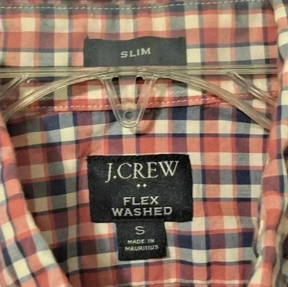 J.Crew Slim Button down Size Small Flex Washed EUC